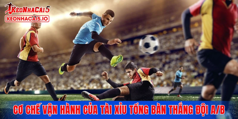 Nắm rõ ý nghĩa và cơ chế vận hành của tài xỉu tổng bàn thắng đội A/B