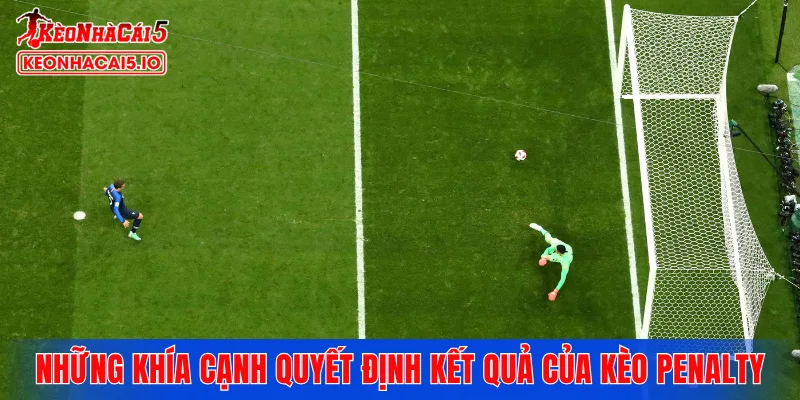Những khía cạnh quyết định đến kết quả của kèo penalty